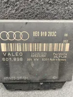 Audi A4 S4 B7 8E 8H Unité de commande, module PDC aide au stationnement 8E0919283C