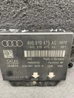 Audi A6 C7 Unité de commande, module PDC aide au stationnement 4H0919475AG