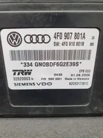 Audi A6 S6 C6 4F Centralina/modulo sistema frenante 4F0907801A