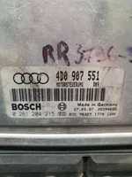 Audi A4 S4 B5 8D Moottorin ohjainlaite/moduuli 4D0907551