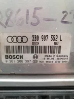 Audi A6 S6 C5 4B Moottorin ohjainlaite/moduuli 3B0907552L