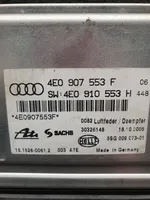 Audi A8 S8 D3 4E Ilmajousituksen ohjainlaite/moduuli, takana 4E0907553F