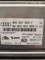 Audi A8 S8 D3 4E Ilmajousituksen ohjainlaite/moduuli, takana 4E0907553F