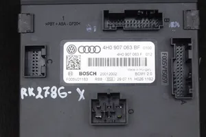 Audi A7 S7 4G Moduł / Sterownik komfortu 4H0907063BF