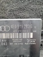 Audi Q7 4L Pysäköintitutkan (PCD) ohjainlaite/moduuli 4F0919283G