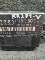 Audi Q7 4L Parkavimo (PDC) daviklių valdymo blokas 4F0919283D