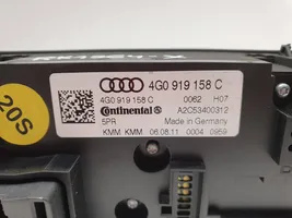 Audi A6 C7 Блок управления кондиционера воздуха / климата/ печки (в салоне) 4G0919158C