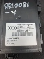 Audi A4 S4 B6 8E 8H Unité de commande / module de toit ouvrant 8H0959255A