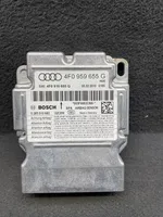 Audi A6 S6 C6 4F Turvatyynyn ohjainlaite/moduuli 4F0959655G