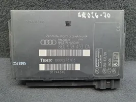 Audi A4 S4 B6 8E 8H Módulo de confort/conveniencia 8E0959433CA