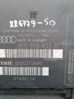 Audi A4 S4 B7 8E 8H Moduł / Sterownik komfortu 8E0959433AS