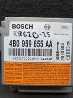 Audi A6 S6 C5 4B Turvatyynyn ohjainlaite/moduuli 4B0959655AA
