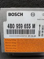 Audi A6 S6 C5 4B Turvatyynyn ohjainlaite/moduuli 4B0959655M