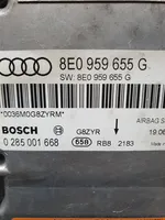 Audi A4 S4 B7 8E 8H Oro pagalvių valdymo blokas 8E0959655G