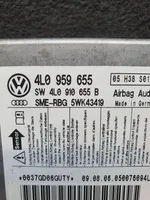 Audi Q7 4L Sterownik / Moduł Airbag 4L0959655