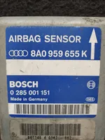 Audi 80 90 S2 B4 Centralina/modulo airbag 8A0959655K