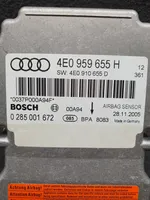 Audi A8 S8 D3 4E Module de contrôle airbag 4E0959655H