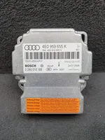 Audi A8 S8 D3 4E Module de contrôle airbag 4E0910655E