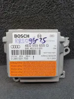 Audi A8 S8 D3 4E Turvatyynyn ohjainlaite/moduuli 4E0959655G
