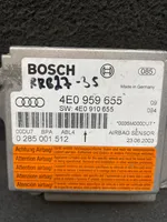 Audi A8 S8 D3 4E Oro pagalvių valdymo blokas 4E0959655