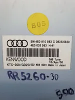 Audi A8 S8 D3 4E Unité principale radio / CD / DVD / GPS 4E0910563C