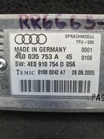 Audi A8 S8 D3 4E Other control units/modules 4E0035753A