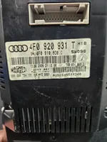 Audi A6 S6 C6 4F Spidometras (prietaisų skydelis) 4F0920931T