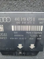 Audi A6 S6 C7 4G Pysäköintitutkan (PCD) ohjainlaite/moduuli 4H0919475Q