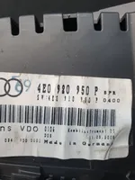 Audi A8 S8 D3 4E Tachimetro (quadro strumenti) 4E0920950P