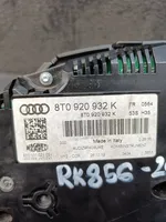 Audi A5 8T 8F Compteur de vitesse tableau de bord 8T0920932K