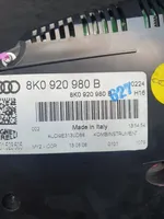 Audi A4 S4 B8 8K Speedometer (instrument cluster) 8K0920980B
