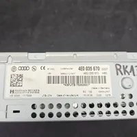 Audi A8 S8 D3 4E Radio/CD/DVD/GPS-pääyksikkö 4E0035670