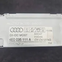 Audi A6 S6 C6 4F CD/DVD-vaihdin 4E0035111A