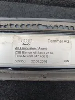 Audi A6 S6 C7 4G Priekšējā sliekšņa dekoratīvā apdare (iekšējā) 4G0947406G