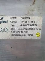 Audi Q7 4L Zaślepka haka holowniczego zderzaka tylnego 4L0807087B