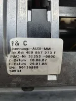 Audi A8 S8 D3 4E Monitori/näyttö/pieni näyttö 4E0857273F