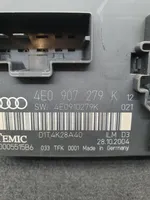 Audi A8 S8 D3 4E Mukavuusmoduuli 4E0907279K