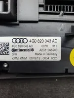 Audi A6 S6 C7 4G Ilmastoinnin ohjainlaite 4G0820043AC