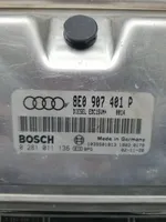 Audi A4 S4 B6 8E 8H Centralina/modulo del motore 8E0907401P