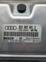 Audi A4 S4 B6 8E 8H Centralina/modulo del motore 8E0907401D