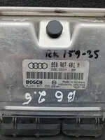 Audi A4 S4 B6 8E 8H Moottorin ohjainlaite/moduuli 8E0907401M