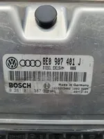 Audi A4 S4 B6 8E 8H Unidad de control/módulo del motor 8E0907401J