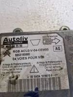 Peugeot Partner Module de contrôle airbag 9653190880