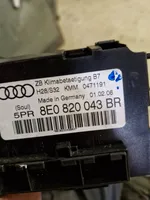 Audi A4 S4 B7 8E 8H Oro kondicionieriaus/ klimato/ pečiuko valdymo blokas (salone) 8E0820043BR