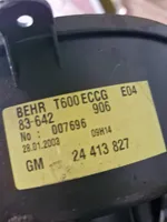 Opel Zafira A Heater fan/blower 24413827
