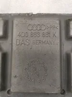 Audi A8 S8 D2 4D Priekšpusē dekoratīva bampera uzlikas 4D0863861K