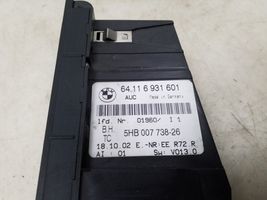 BMW 3 E46 Kondicionieriaus valdymo blokas 6931601