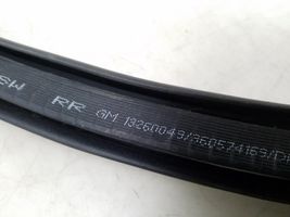 Opel Astra J Rear door rubber seal (on body) 13260049