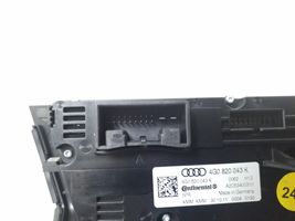 Audi A6 S6 C7 4G Kondicionieriaus valdymo blokas 4G0820043K