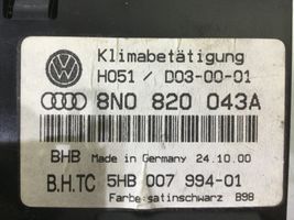 Audi TT Mk1 Centralina/modulo climatizzatore 8N0820043A